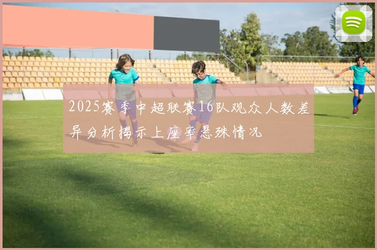 2025赛季中超联赛16队观众人数差异分析揭示上座率悬殊情况
