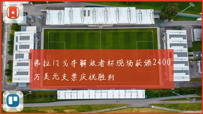 弗拉门戈夺解放者杯现场获颁2400万美元支票庆祝胜利