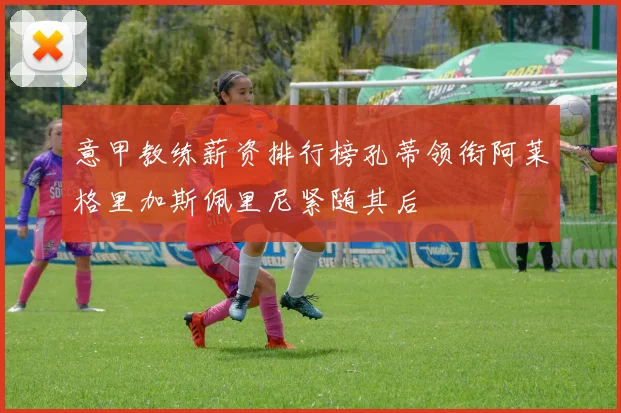 意甲教练薪资排行榜孔蒂领衔阿莱格里加斯佩里尼紧随其后